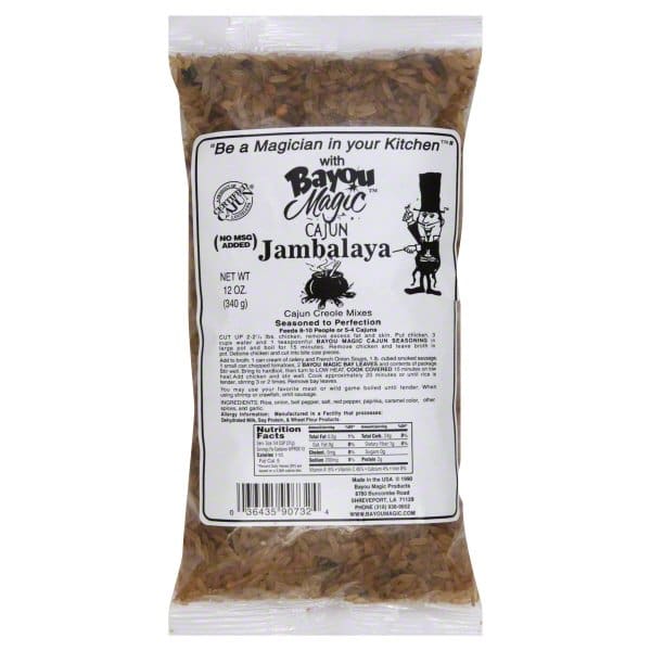 BAYOU MAGIC: Mix Cajun Jambalaya 12 oz - Grocery > Pantry > Rice - Bayou Magic