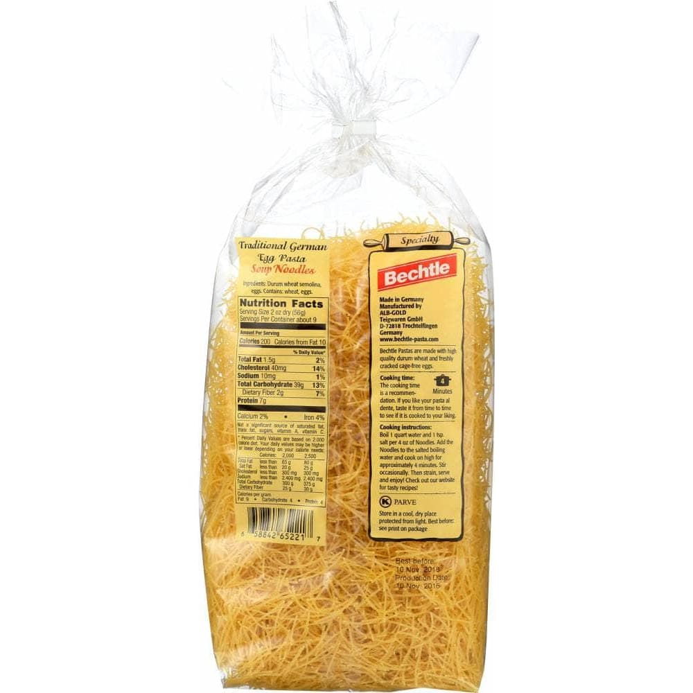 Bechtle Bechtle Fine Noodles, 17.6 oz