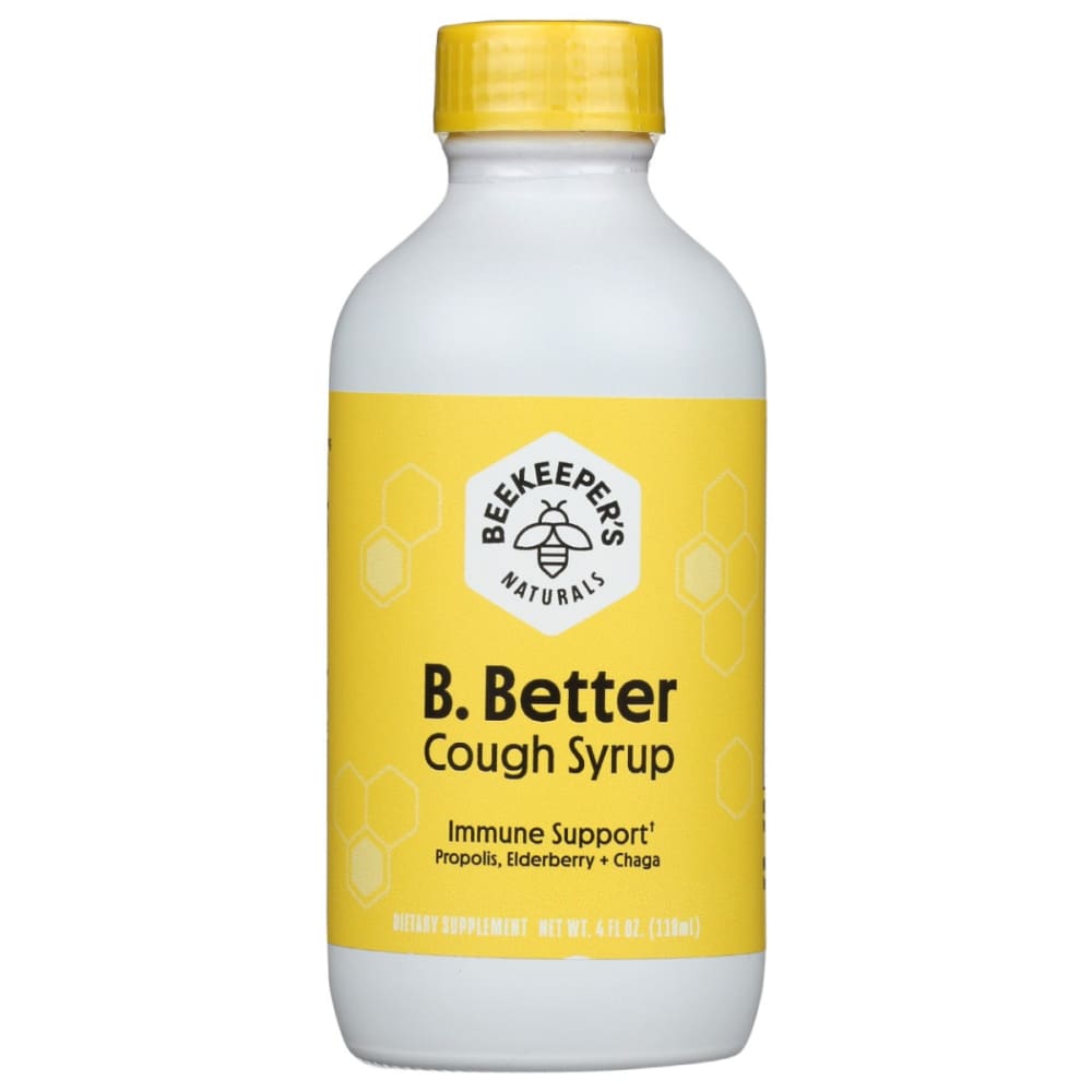 BEEKEEPERS: B Btr Cough Syrup Daytime 4 OZ (Pack of 2) - BEEKEEPERS