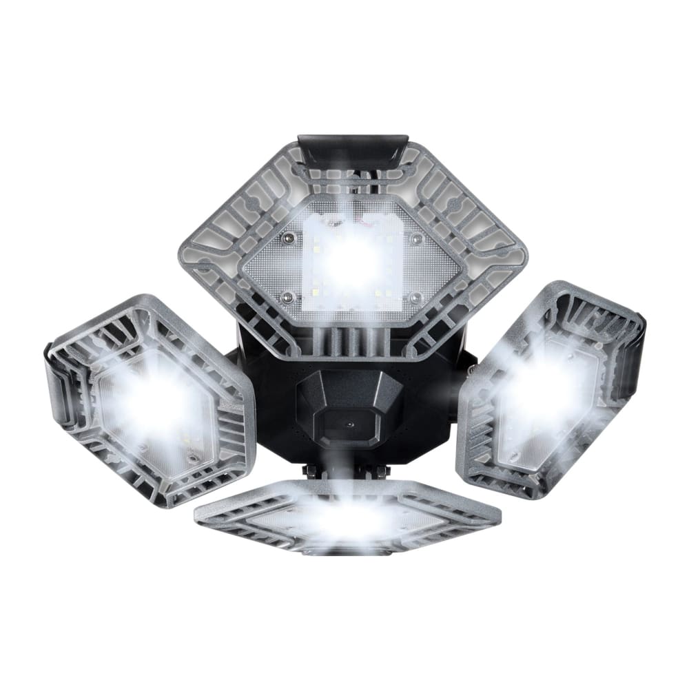 Bell + Howell Quadburst 5500 Lumens LED Light - Gray - Bell+Howell