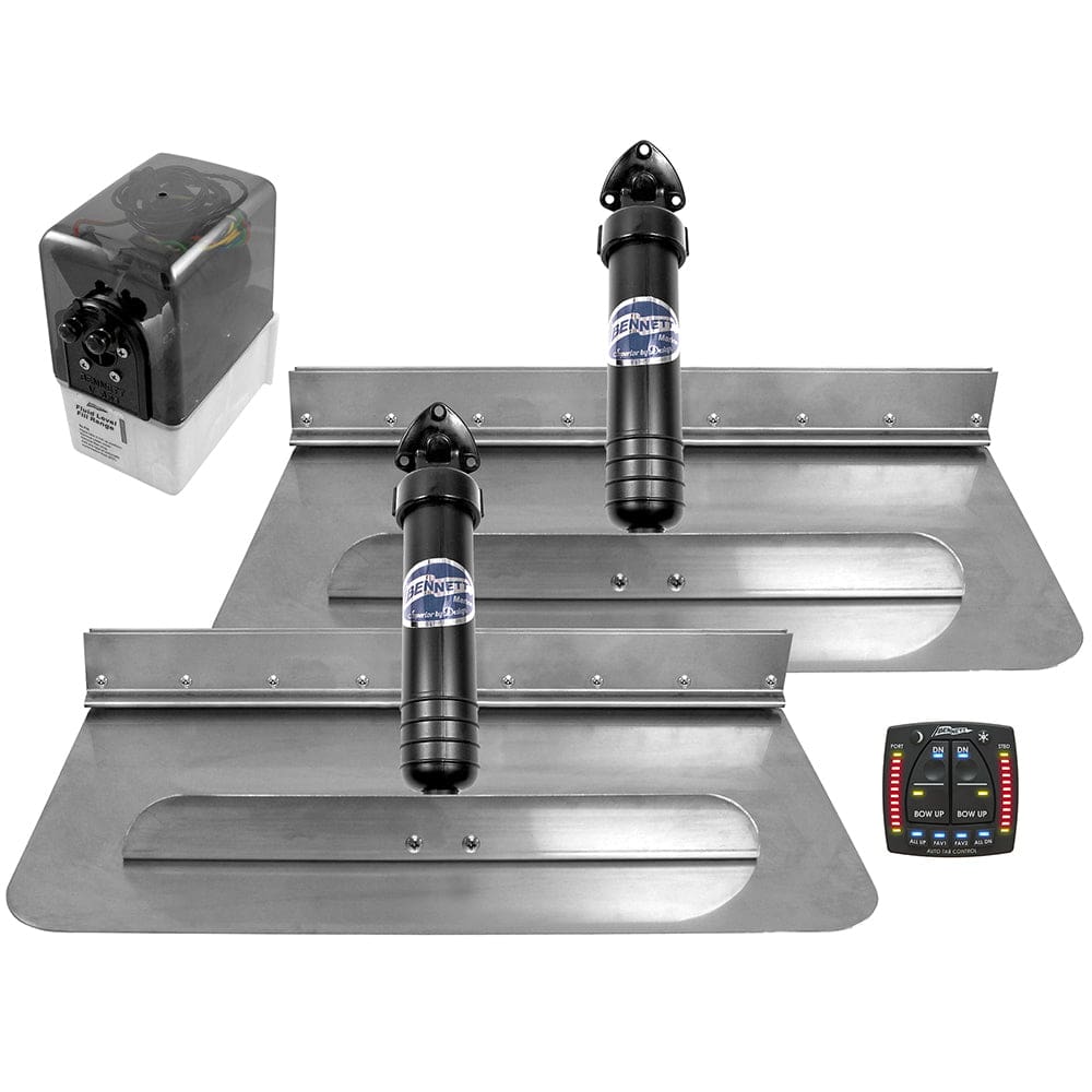 Bennett 189ATP 18 x 9 Hydraulic Trim Tabs w/ ATP - Boat Outfitting | Trim Tabs - Bennett Marine