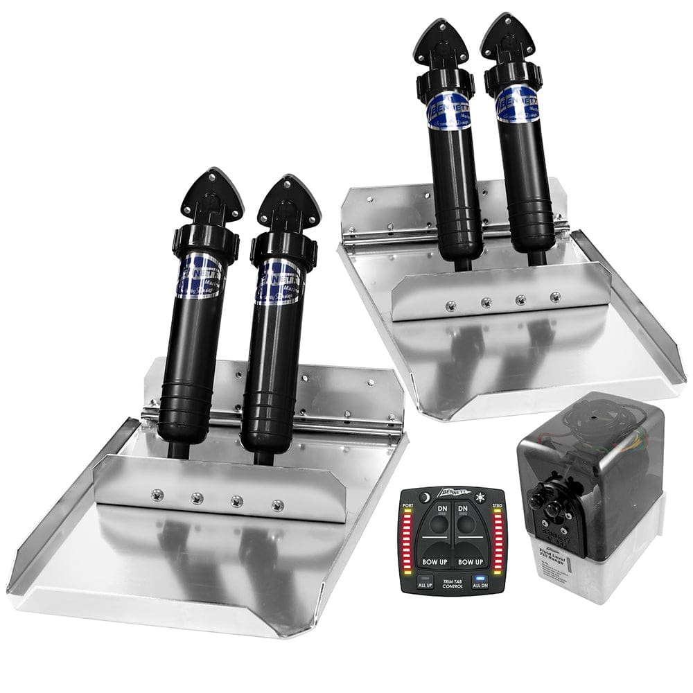 Bennett Marine 12x16 Sport Tab System w/ One Box Indication - Boat Outfitting | Trim Tabs - Bennett Marine