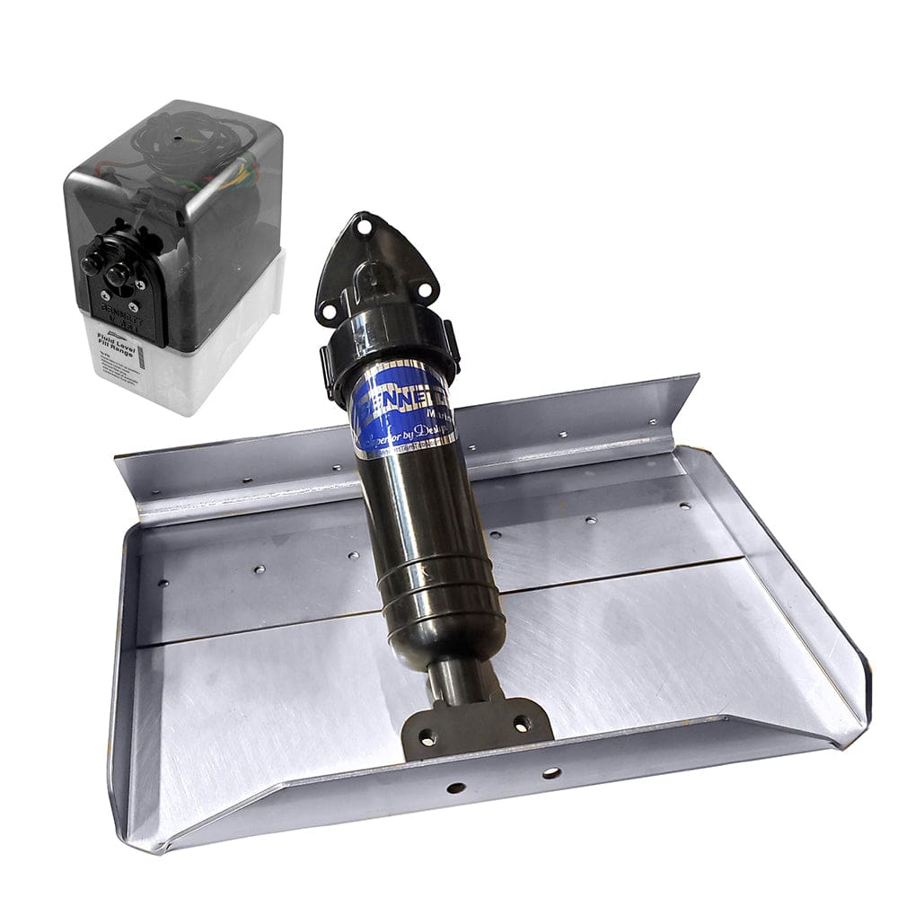 Bennett Marine Air Boat - 12 x 9 Trim Tab Kit - Boat Outfitting | Trim Tabs - Bennett Marine