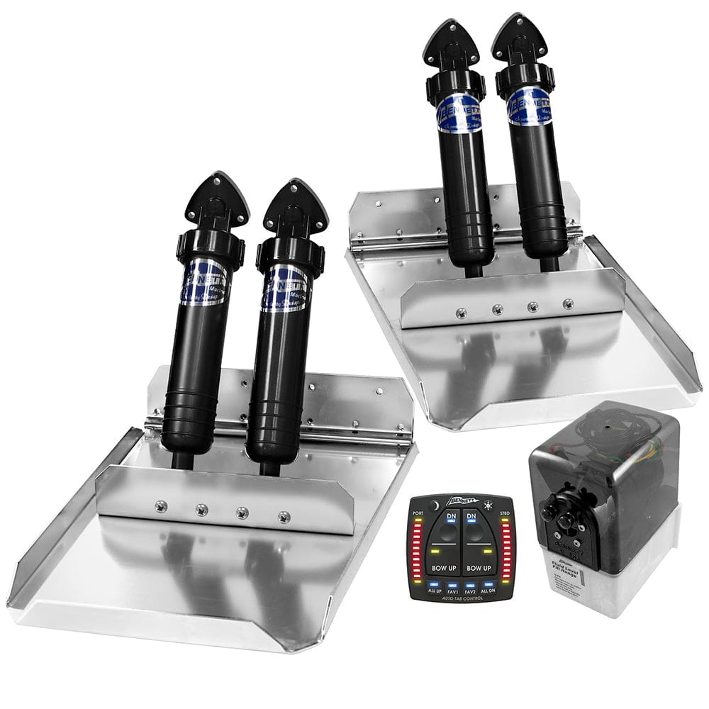 Bennett ST16ATP Performance Sport Tab System w/ Auto Trim Pro - Boat Outfitting | Trim Tabs - Bennett Marine