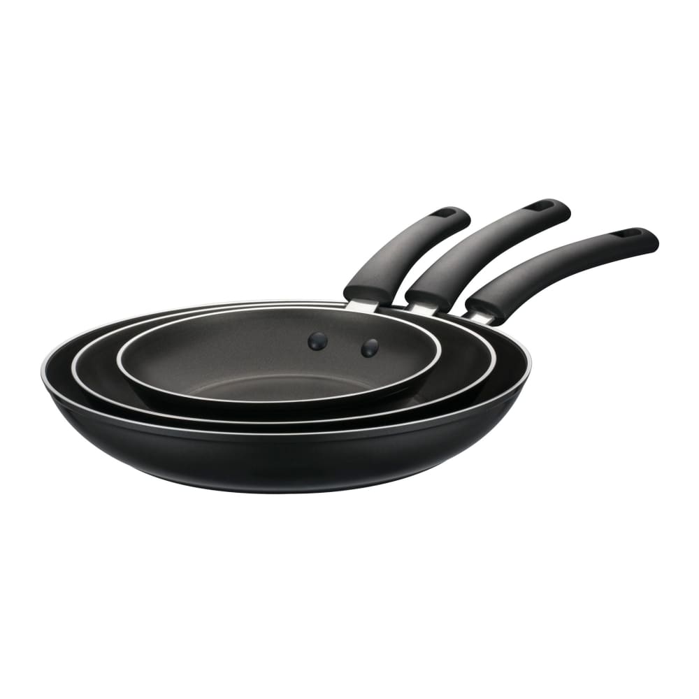 Berkley Jensen Frying Pan 3 pc. - Black - Berkley Jensen