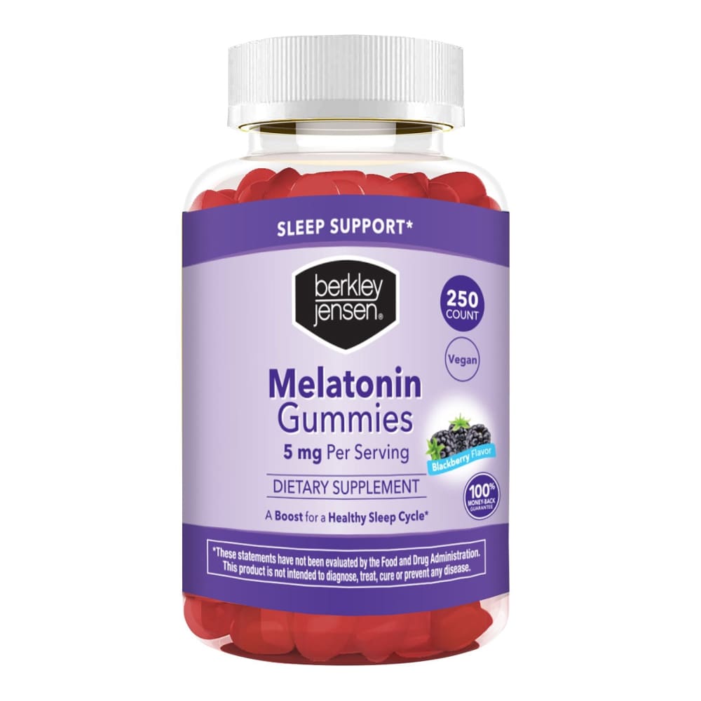 Berkley Jensen Melatonin Gummy 5 mg./250 ct. - Berkley Jensen