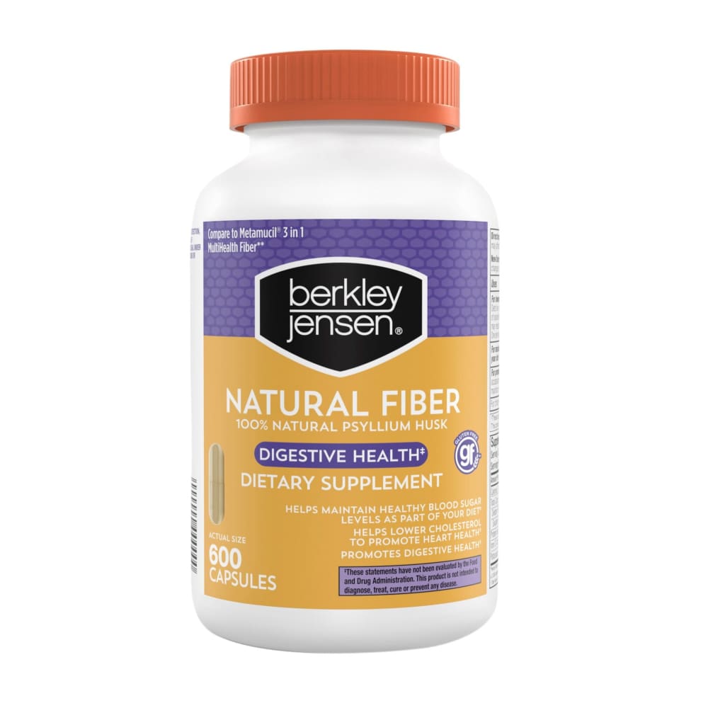 Berkley Jensen Natural Fiber Capsules 600 ct. - Berkley Jensen