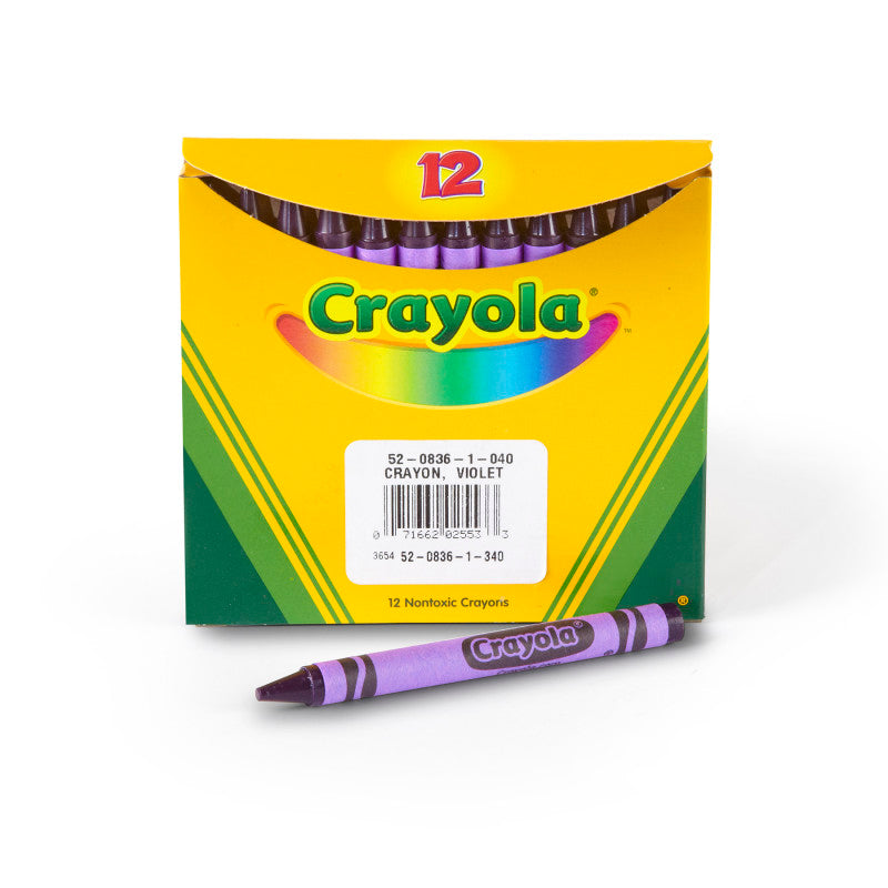 Crayola Bulk Crayons 12 Ct Violet (Pack of 12)