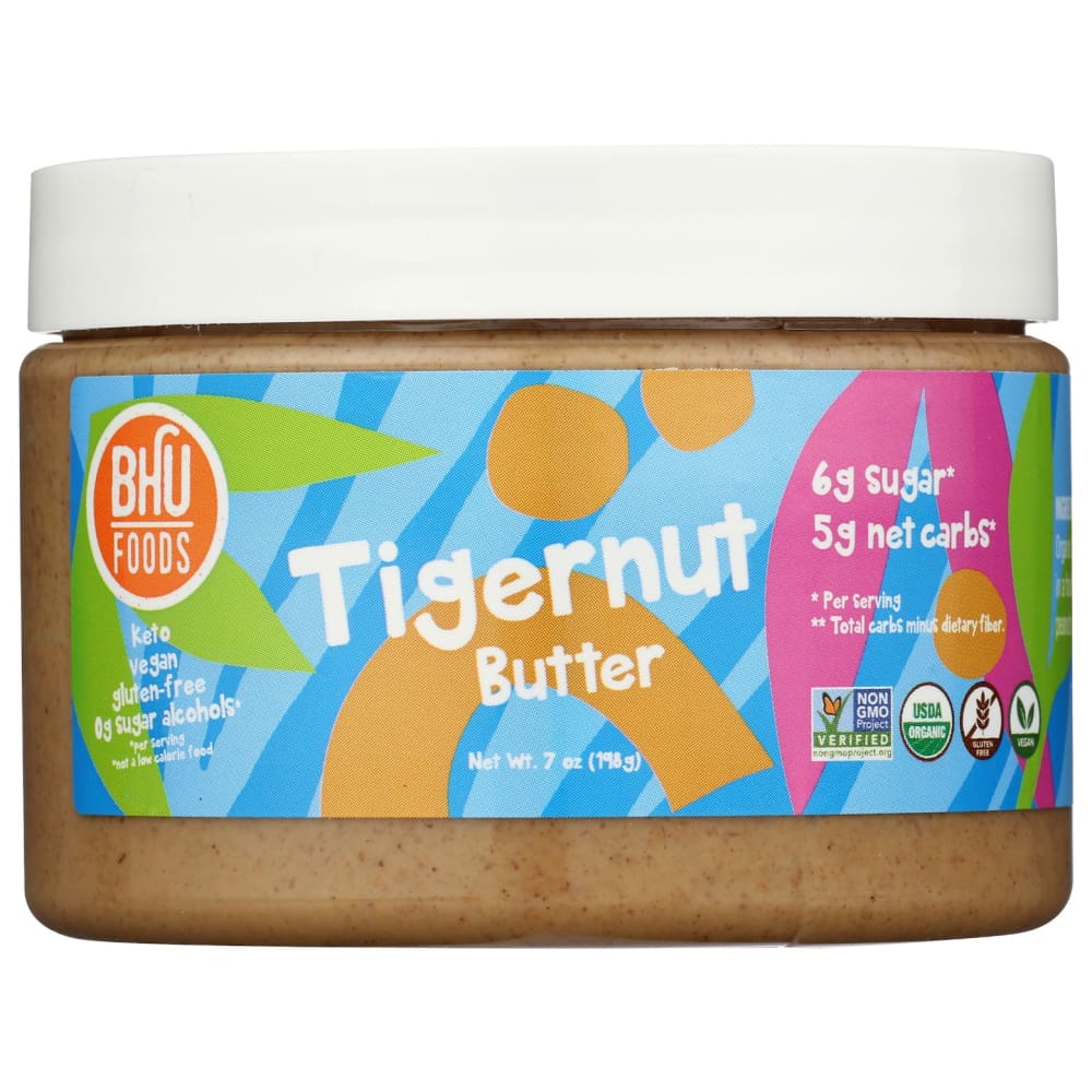 BHU FOODS: Tigernut Butter 7 oz (Pack of 2) - Grocery > Dairy Dairy Substitutes and Eggs > Nut Butter Other & Multi - BHU FOODS