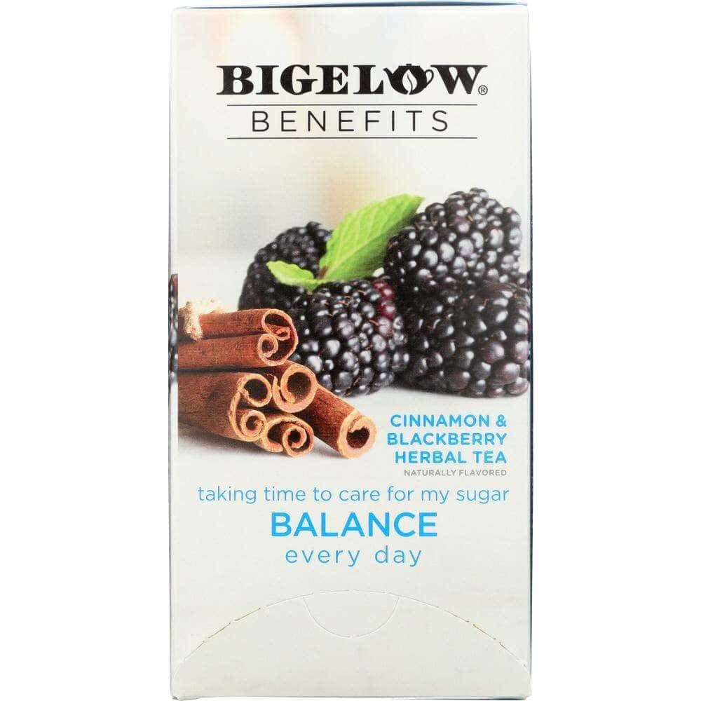 Bigelow Bigelow Benefits Cinnamon and Blackberry Herbal Tea 18 Bags, 1.39 oz