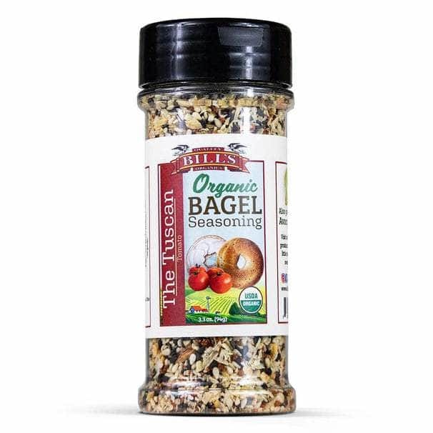 Bills Organics Grocery > Cooking & Baking > Seasonings BILLS ORGANICS: Ssnng Bagel Tuscan, 3.3 oz