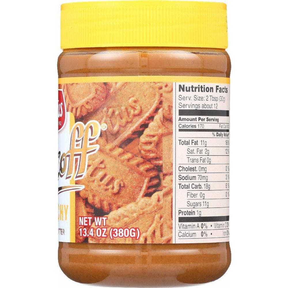 Biscoff Biscoff European Cookie Spread Crunchy, 13.4 oz