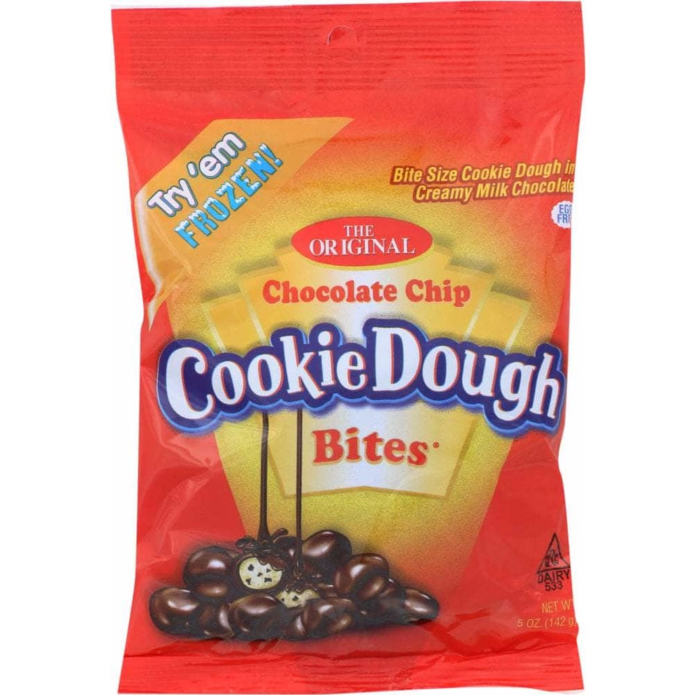 Bites Cookie Candy Chocolate Chip Cookie Dough Candy, 5 oz (Case of 5)