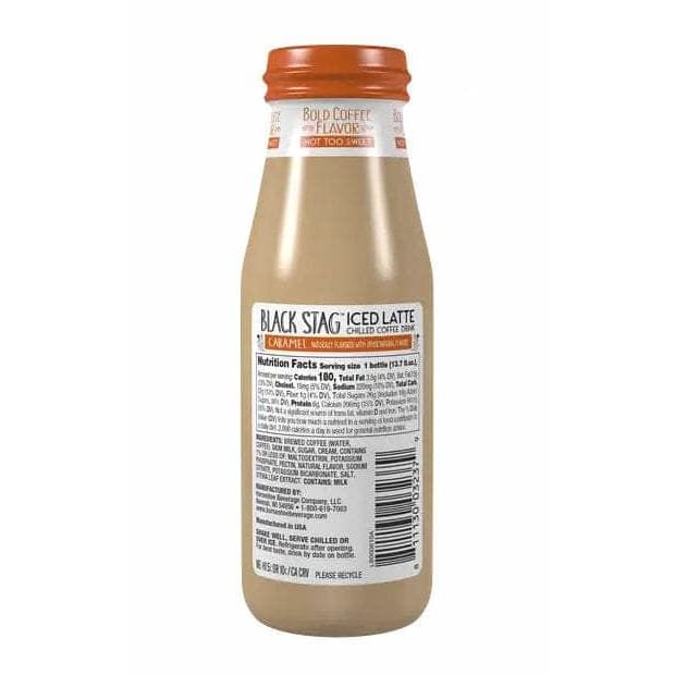 BLACK STAG Black Stag Latte Caramel Less Sugar, 13.7 Fo