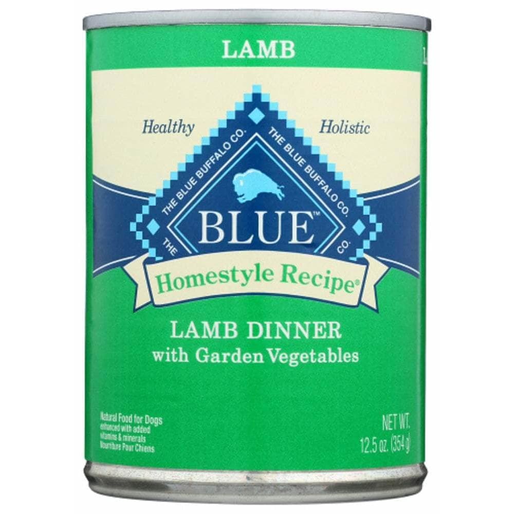 Blue Buffalo Blue Buffalo Homestyle Recipe Adult Dog Food Lamb Dinner with Garden Vegetables, 12.50 oz