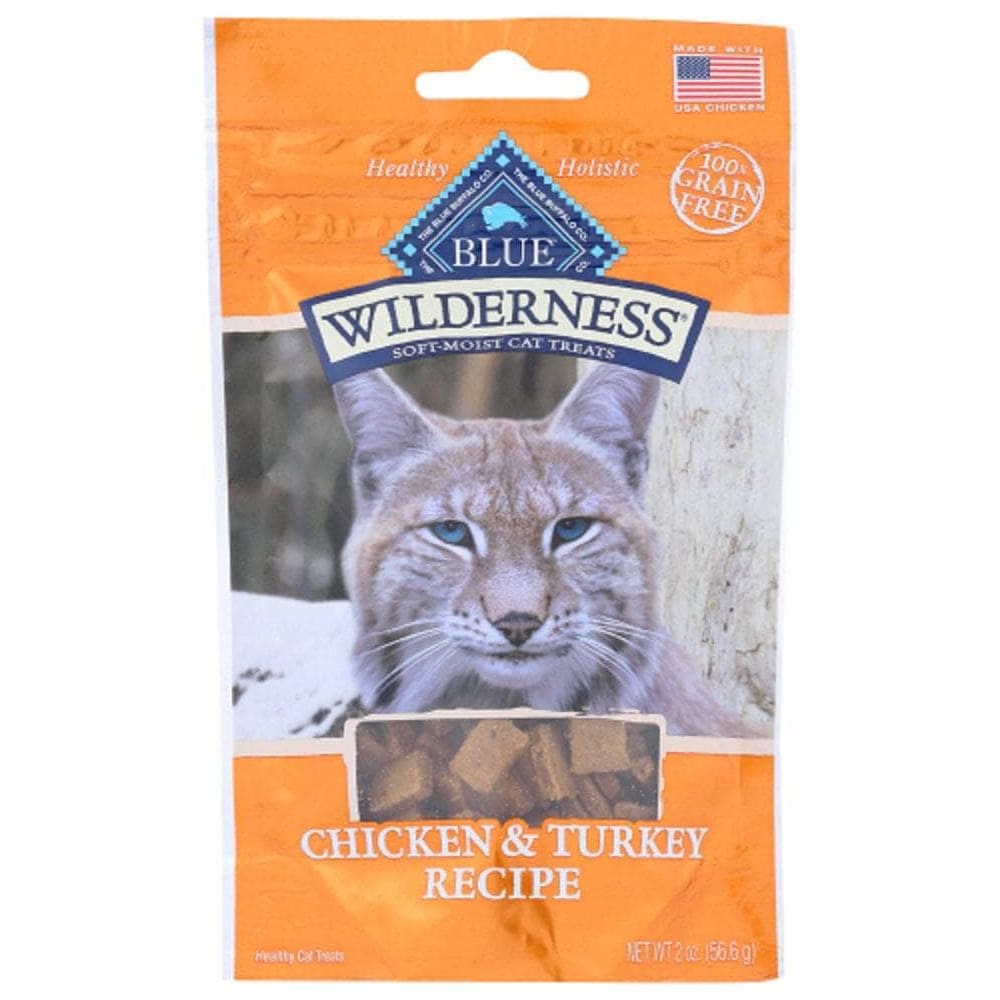 Wilderness Blue Buffalo Wilderness Chicken and Turkey Recipe Cat Treats, 2 oz