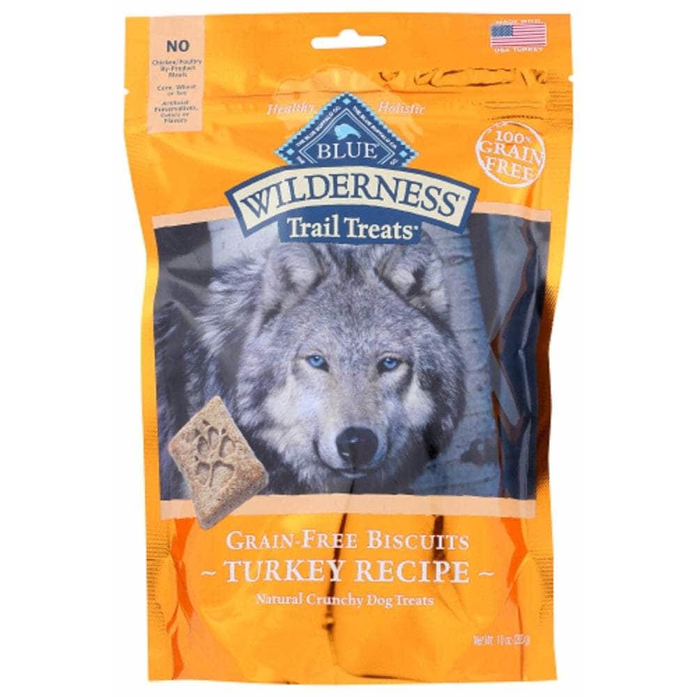 Wilderness Blue Buffalo Wilderness Trail Treats Dog Treat Turkey Biscuits, 10 oz