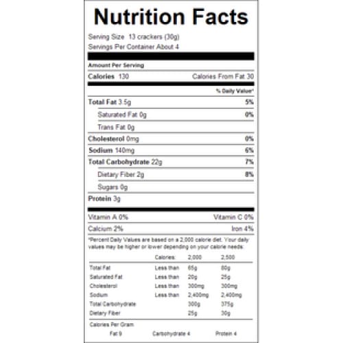Blue Diamond Artisan Flax Seed Nut-Thins 4.25oz (Case of 12) - Snacks/Crackers - Blue Diamond