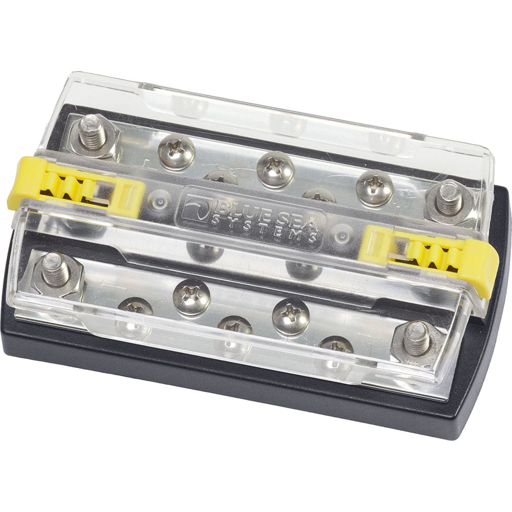 Blue Sea 2723 DualBus Plus 5/ 16 Stud - 5 x 10 - 32 Screw Terminal - Electrical | Busbars Connectors & Insulators - Blue Sea Systems