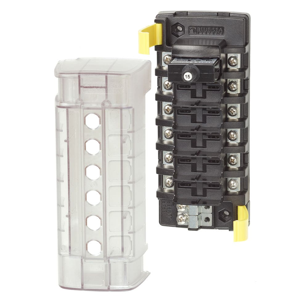 Blue Sea 5050 ST CLB Circuit Breaker Block - 6 Position - Electrical | Circuit Breakers - Blue Sea Systems
