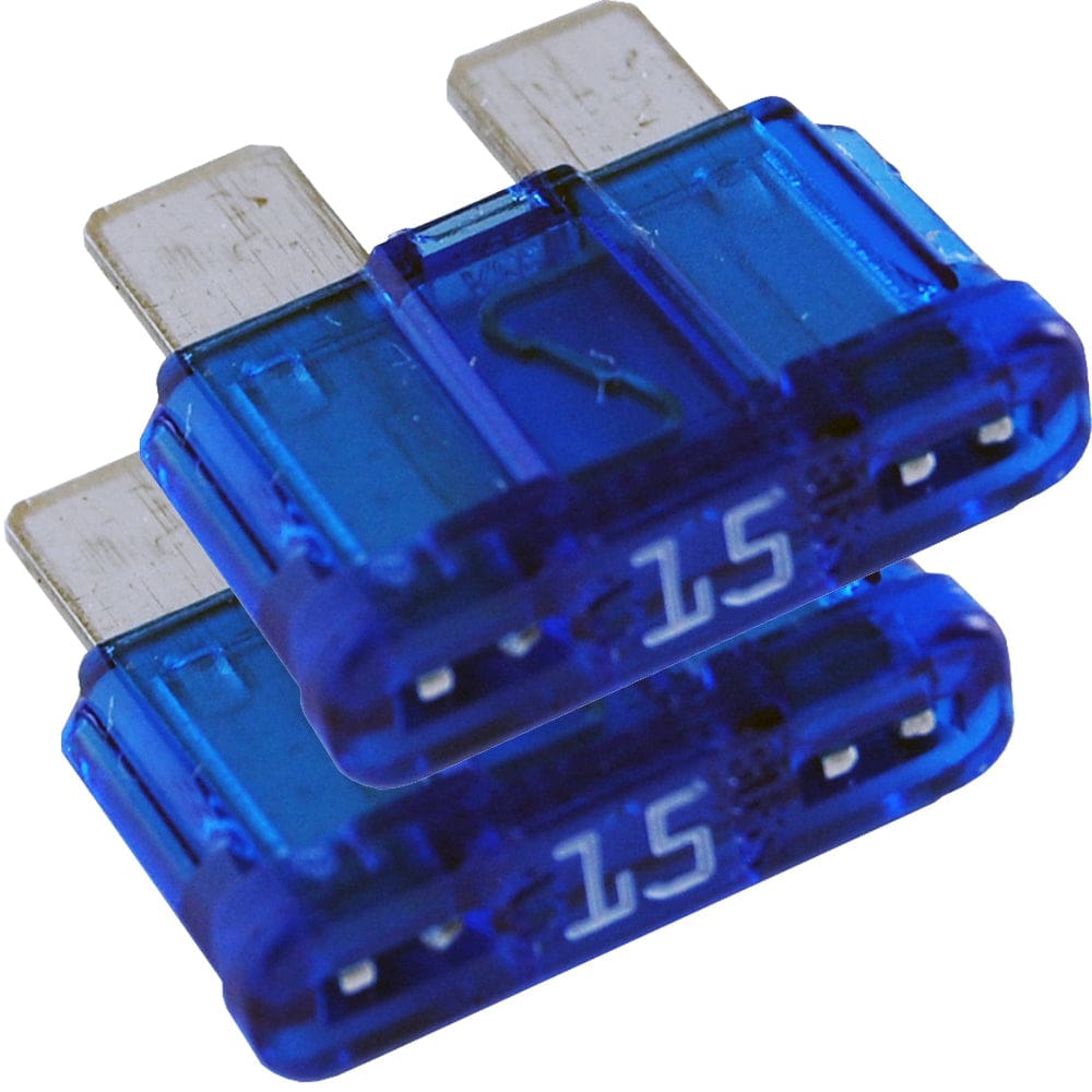 Blue Sea 5242 15A ATO/ ATC Fuse (Pack of 6) - Electrical | Fuse Blocks & Fuses - Blue Sea Systems