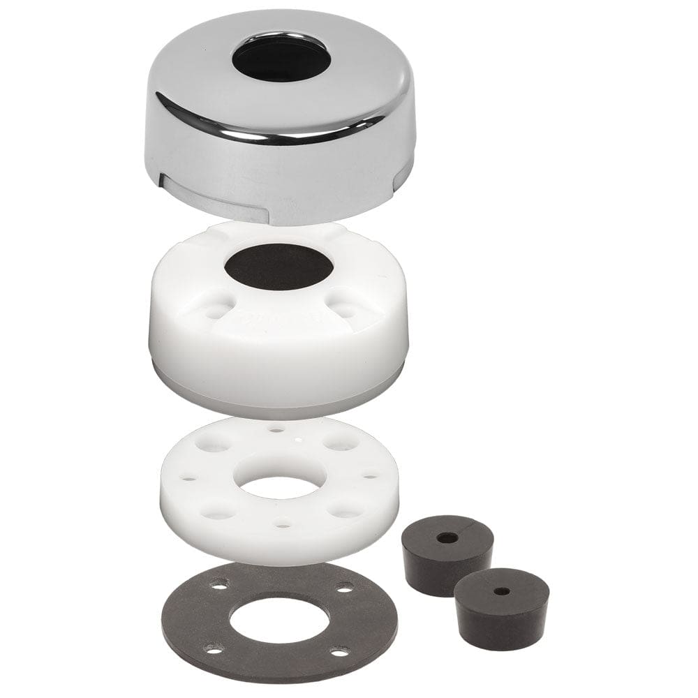 Blue Sea CableClam w/ Stainless Steel Dress Cap - 0.68 - Electrical | Wire Management - Blue Sea Systems