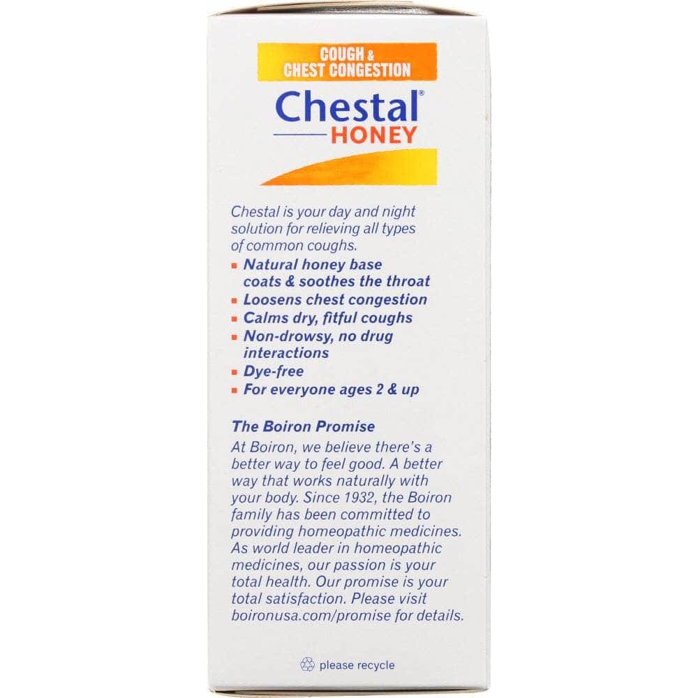 BOIRON Boiron Chestal Honey Cough & Chest Congestion, 6.7 Oz
