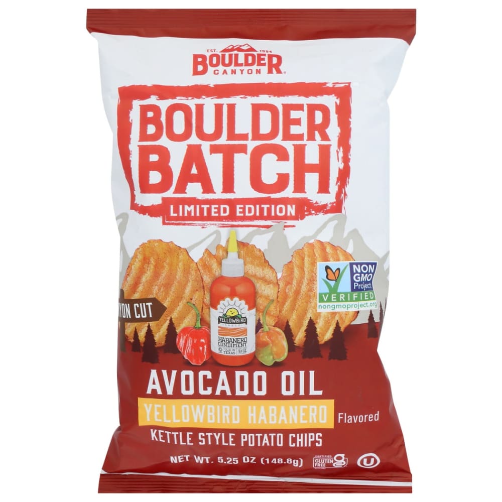 BOULDER CANYON: Yellowbird Habanero Chips 5.25 oz (Pack of 5) - BOULDER CANYON