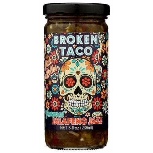 BROKEN TACO Grocery > Pantry > Food BROKEN TACO: Jammed Jalapeno Jazz, 8 oz