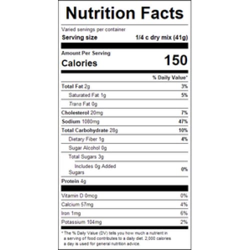 Bulk Foods Inc. Creamy Chicken Flavored Noodle Soup Starter 15lb - Cooking/Bulk Cooking - Bulk Foods Inc.