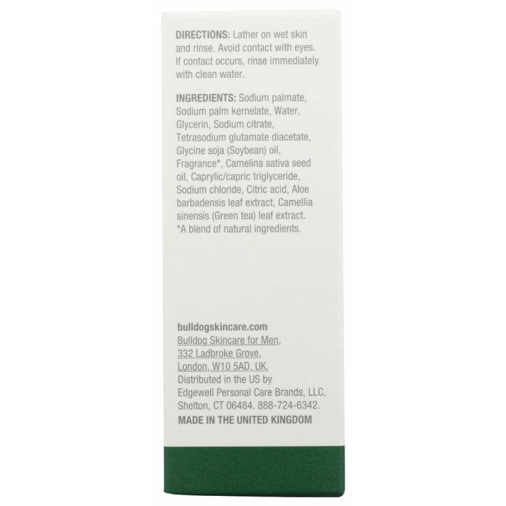 BULLDOG Beauty & Body Care > Soap and Bath Preparations > Soap Bar BULLDOG Soap Bar Original, 7 oz