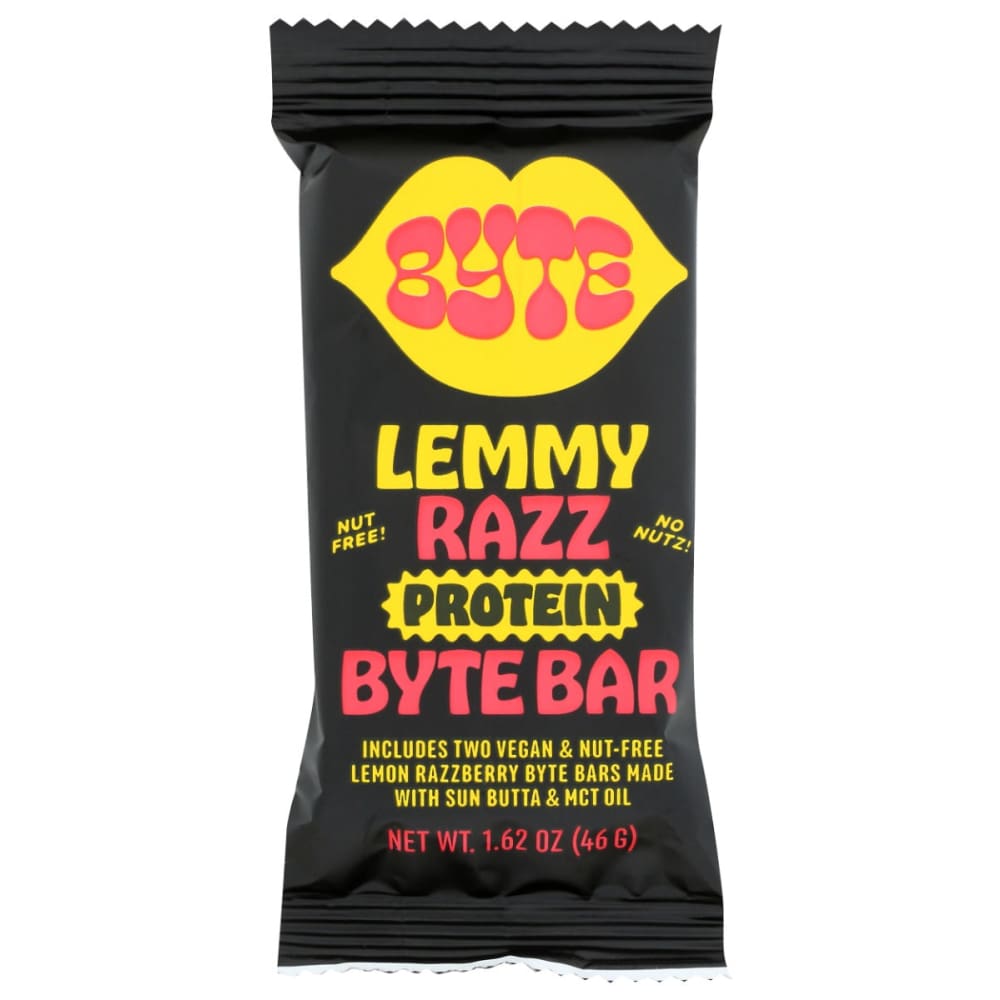 BYTE BARS: Lemme Razz Protein Bar 1.62 oz (Pack of 6) - Grocery > Nutritional Bars - BYTE BARS