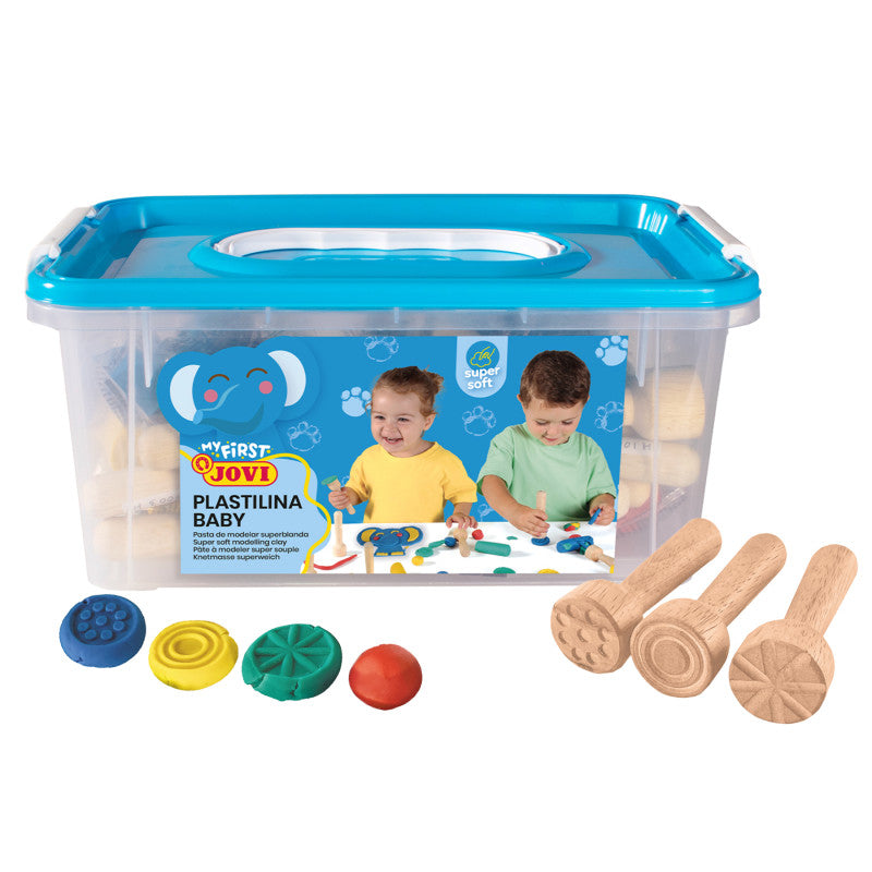 Plastilina Schoolpack 20 Bars & 9 Stamps