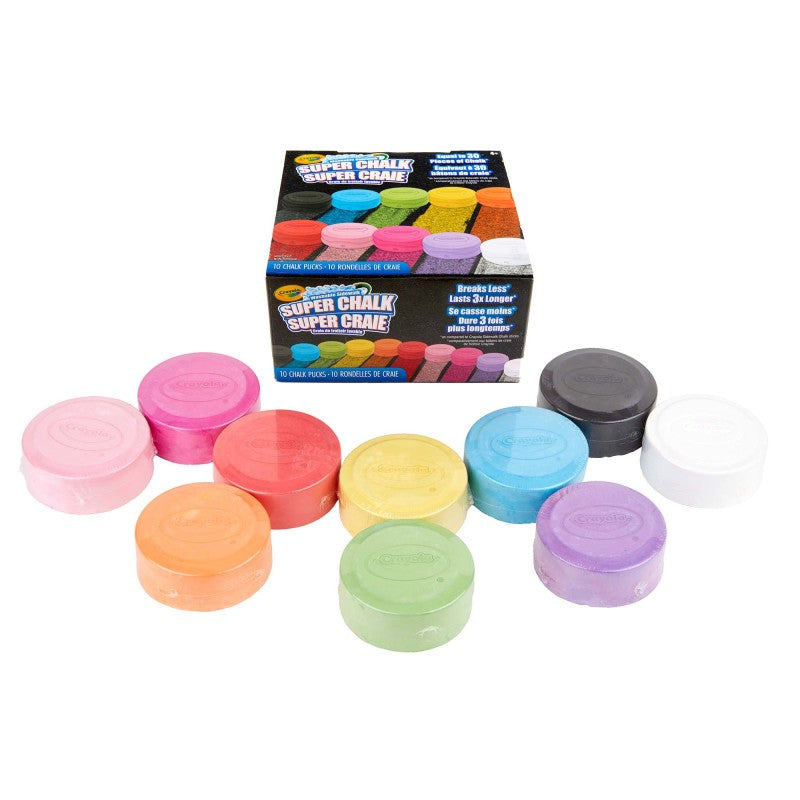 10Ct Super Chalk Crayola (Pack of 2)