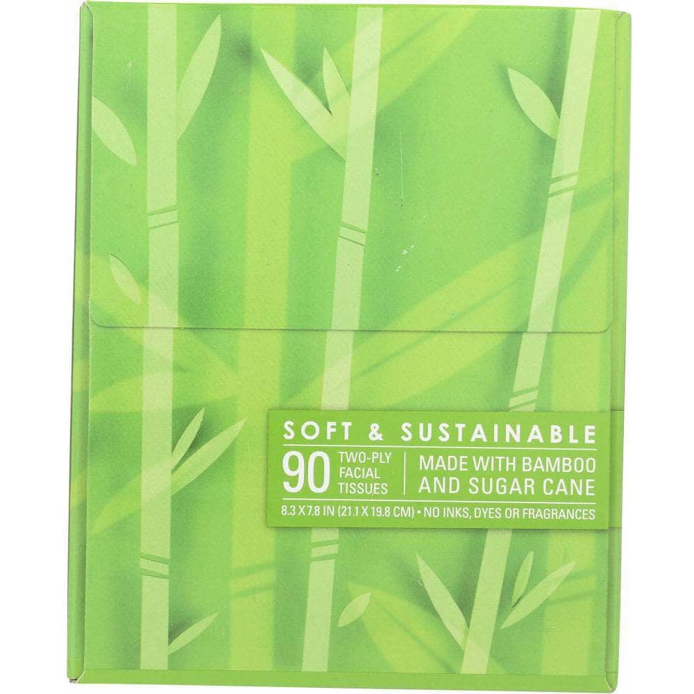 CABOO Caboo 2-Ply Facial Tissue Cube 90 Sheets, 1 Ea