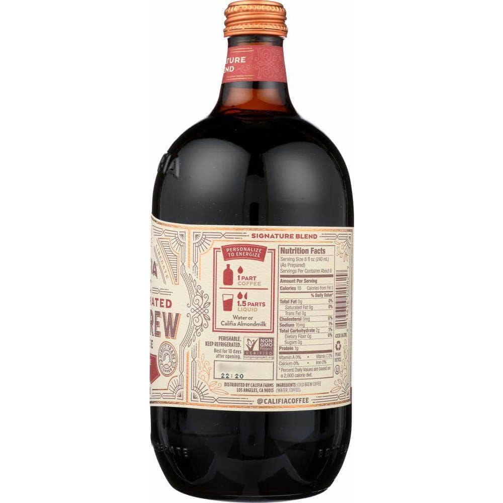 Califia Califia Concentrated Cold Brew Coffee Signature Blend, 25.4 oz