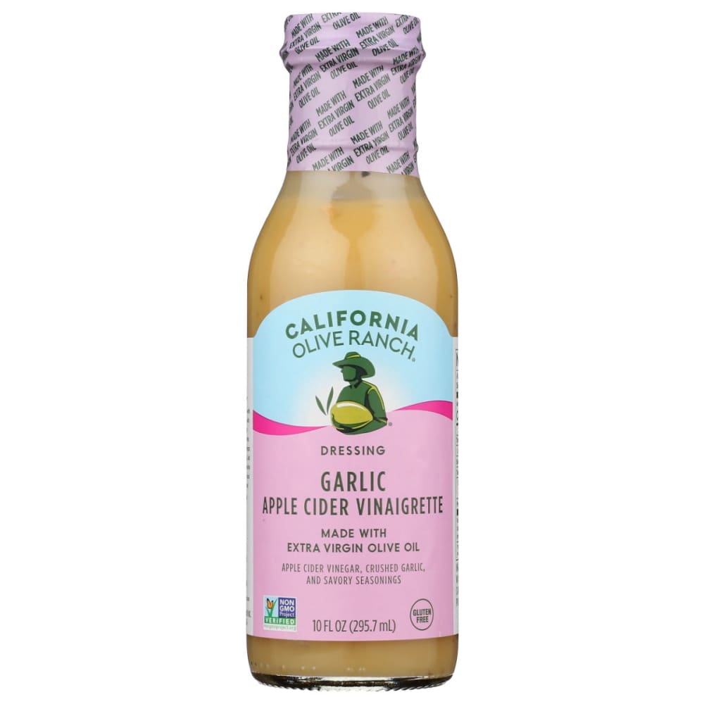 CALIFORNIA OLIVE RANCH: Garlic Apple Cider Vinaigrette Dressing 10 fo (Pack of 4) - Grocery > Salad Dressings - CALIFORNIA OLIVE RANCH