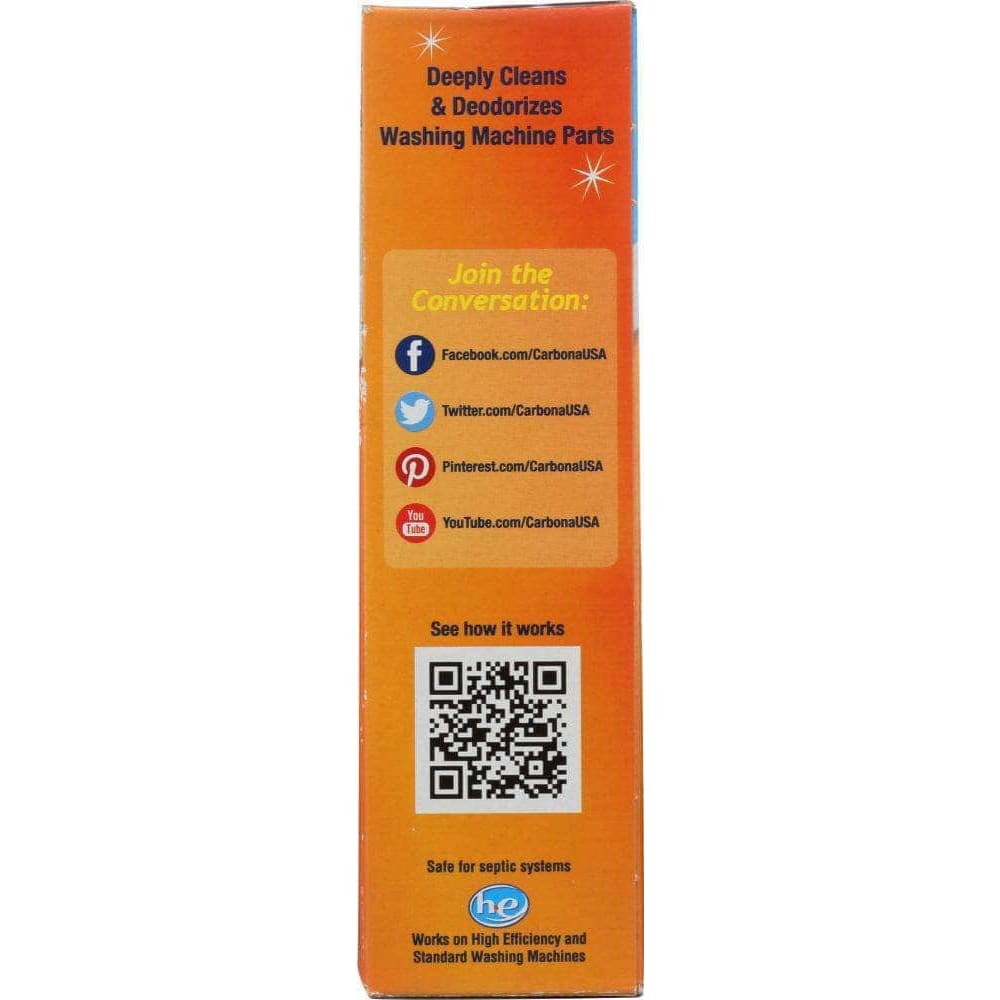 Carbona Carbona Washing Machine Cleaner Deep Clean Formula, 10.58 oz