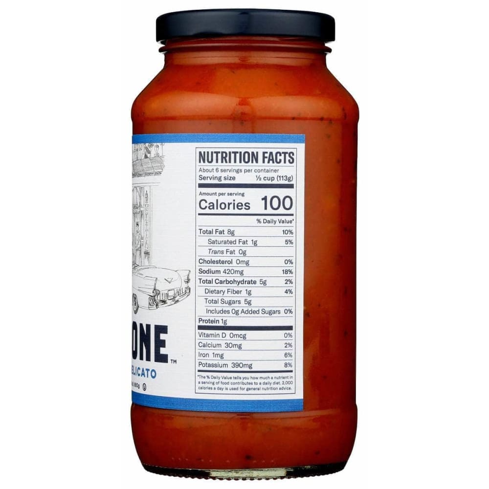 CARBONE Grocery > Pantry > Pasta and Sauces CARBONE: Sauce Delicato Marinara, 24 oz