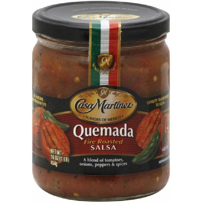 Casa Martinez Casa Martinez Quemada Fire Roasted Salsa, 16 oz