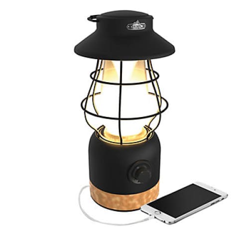 Cascade Mountain Tech Dual-Power Lantern with USB Charging Station - Home/Sports & Fitness/Camping & Beach Gear/Flashlights/ - Cascade
