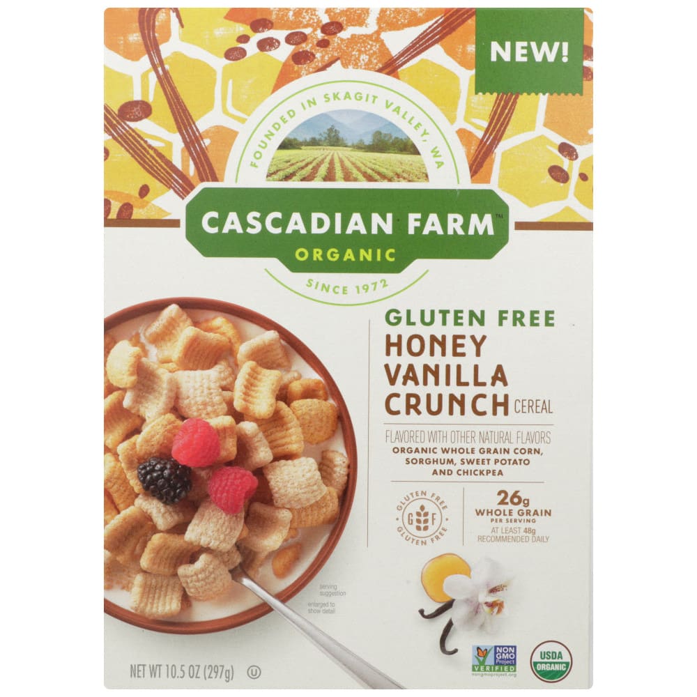 CASCADIAN FARM: CEREAL GF HNY VAN CRNCH (10.500 OZ) (Pack of 4) - Breakfast > Breakfast Foods - CASCADIAN FARM