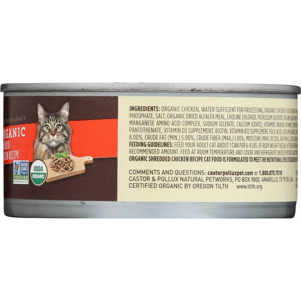 Castor & Pollux Castor & Pollux Organic Shredded Chicken Recipe, 5.50 oz