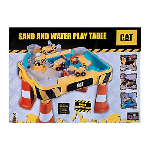 CAT Sand and Water Play Table Kids Pretend Play ShelHealth