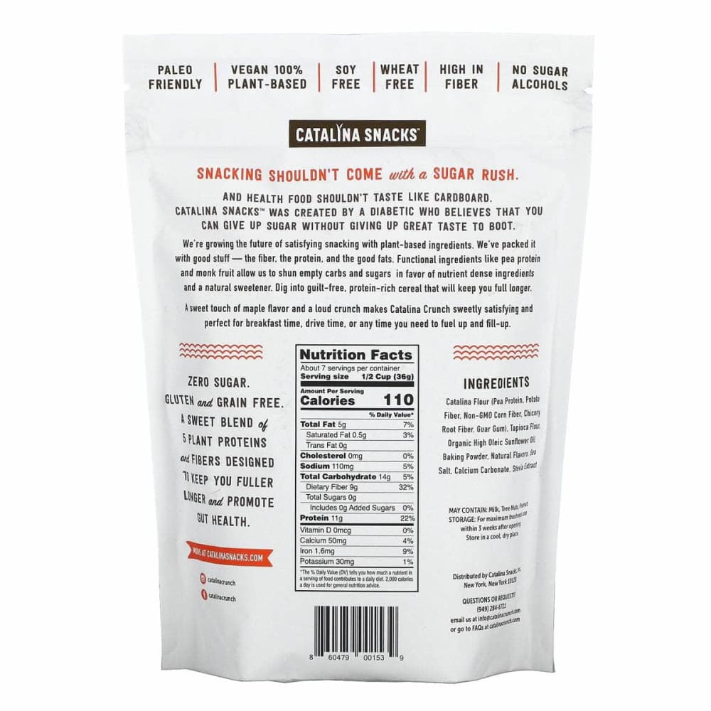 CATALINA SNACKS Catalina Snacks Cereal Maple Waffle, 9 Oz