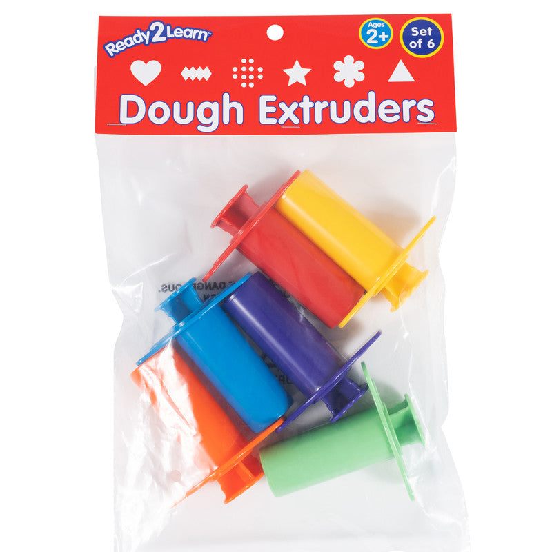 Ready2Learn Dough Extruders 6Ct (Pack of 6)