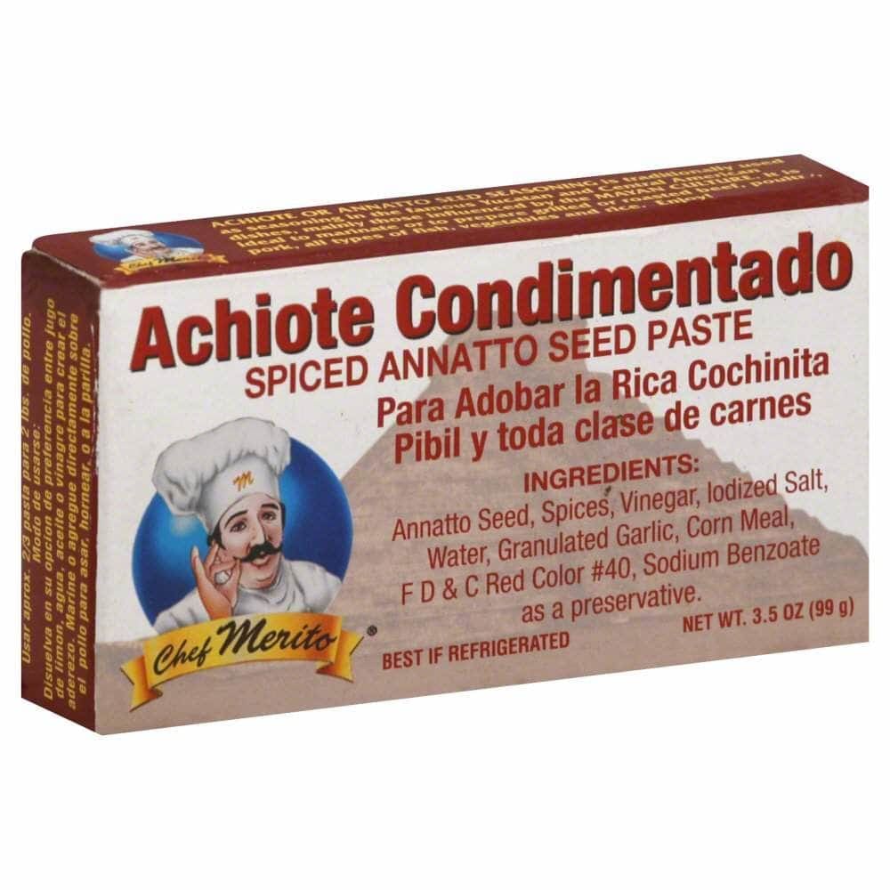 CHEF MERITO CHEF MERITO Ssnng Achiote Paste, 3.5 oz