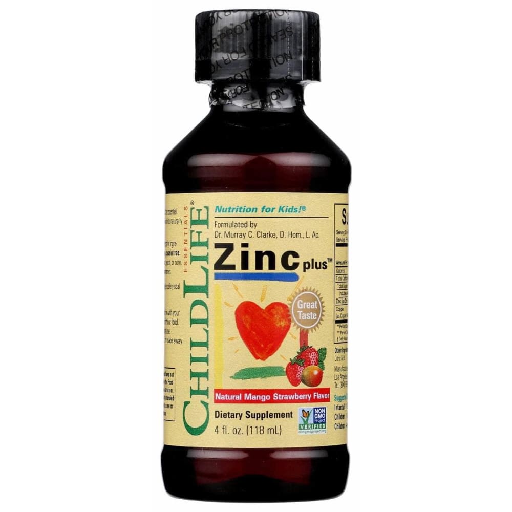 CHILDLIFE ESSENTIALS CHILDLIFE ESSENTIALS Zinc Plus Mango Strawberr, 4 fo