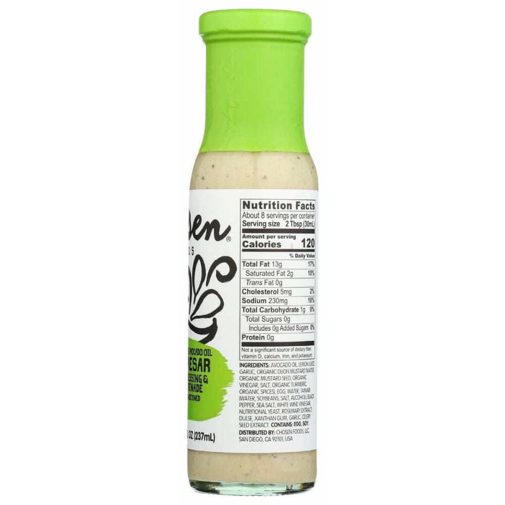 CHOSEN FOODS Chosen Foods Dressing Caesar & Marnade, 8 Oz