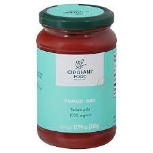 CIPRIANI FOOD: Tomato Pulp Pomodoro Org 11.99 oz (Pack of 3) - CIPRIANI FOOD